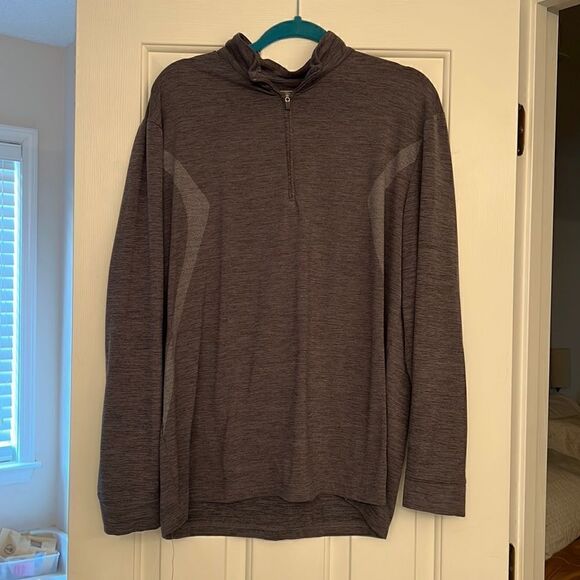 Men’s PGA Tour Quarter Zip Golf Jacket L - Picture 1 of 4